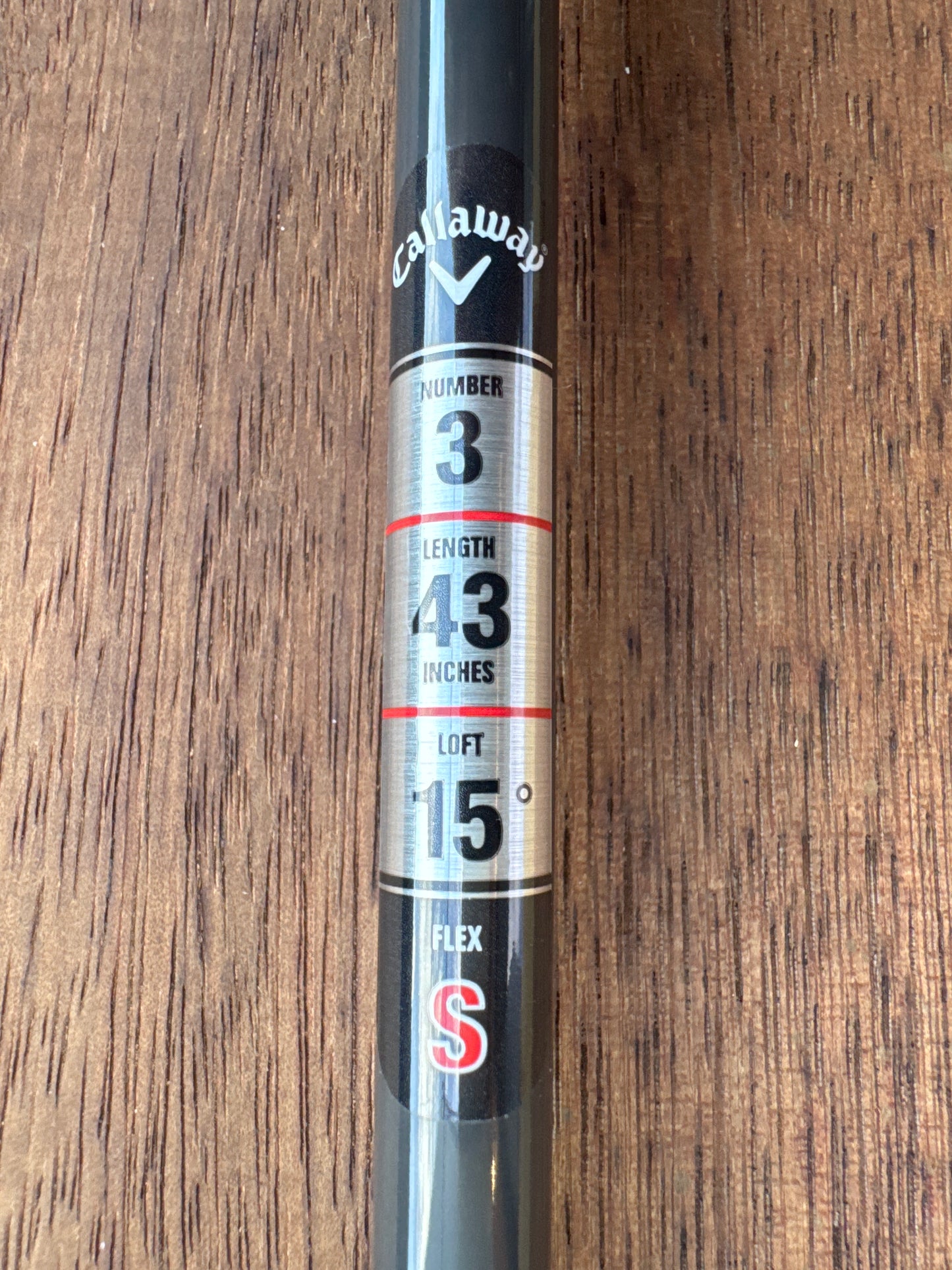 Callaway AI-SMOKE TD 3 Fairway Wood 15.0° (Stiff)