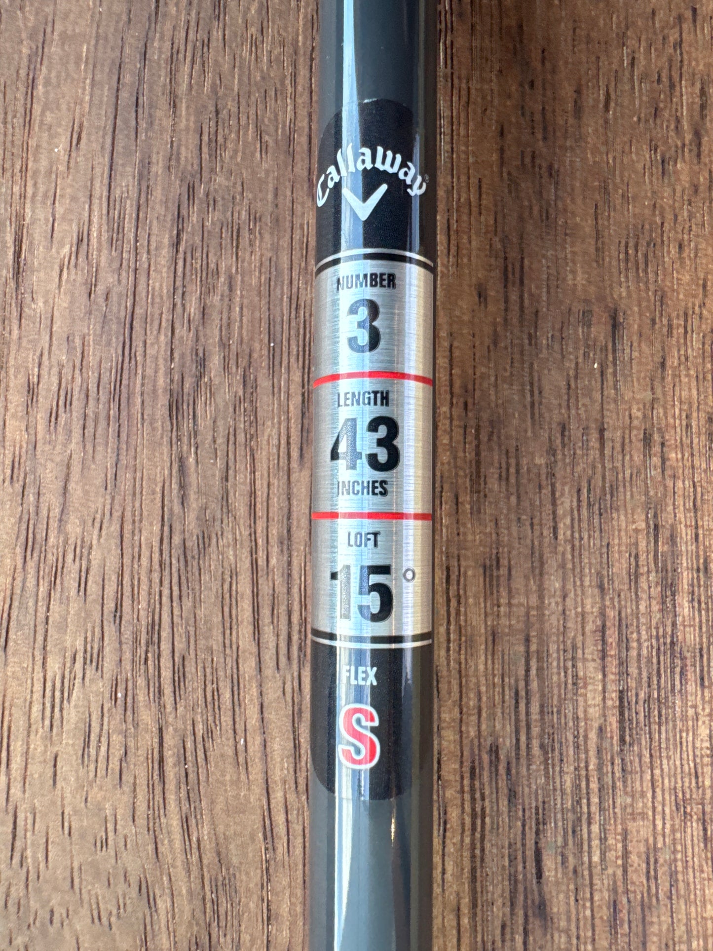 Callaway AI-SMOKE TD 3 Fairway Wood 15.0° (Stiff)
