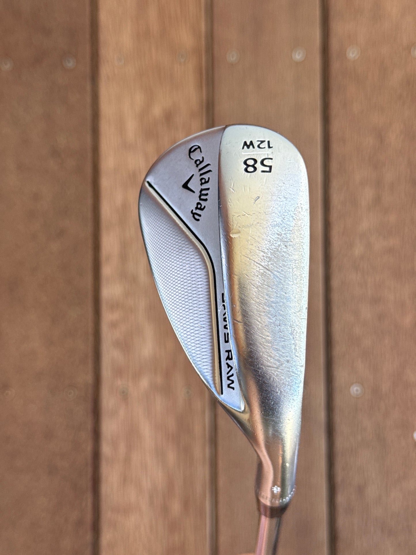 Callaway 2023 JAWS RAW 58-12 Wedge 58.0° (Stiff)