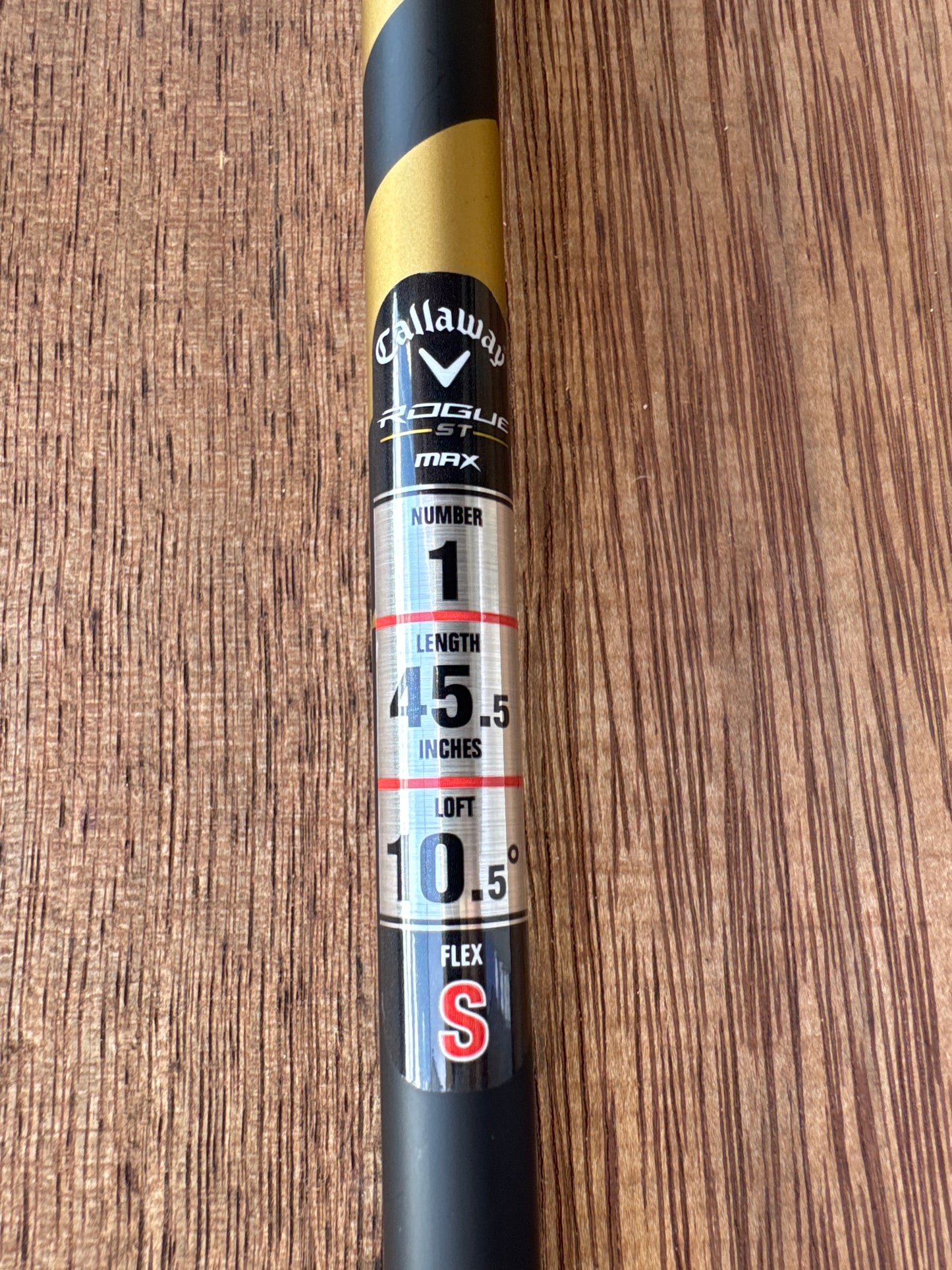 Callaway ROGUE ST MAX Driver 10.5° (Stiff)