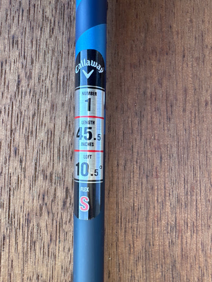 Callaway PARADYM Driver 10.5° (Stiff)