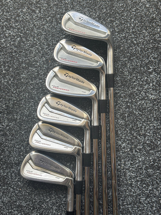 TaylorMade Tour Preferred MC 5–PW Iron Set (Stiff)