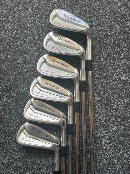 TaylorMade Tour Preferred MC 5–PW Iron Set (Stiff)