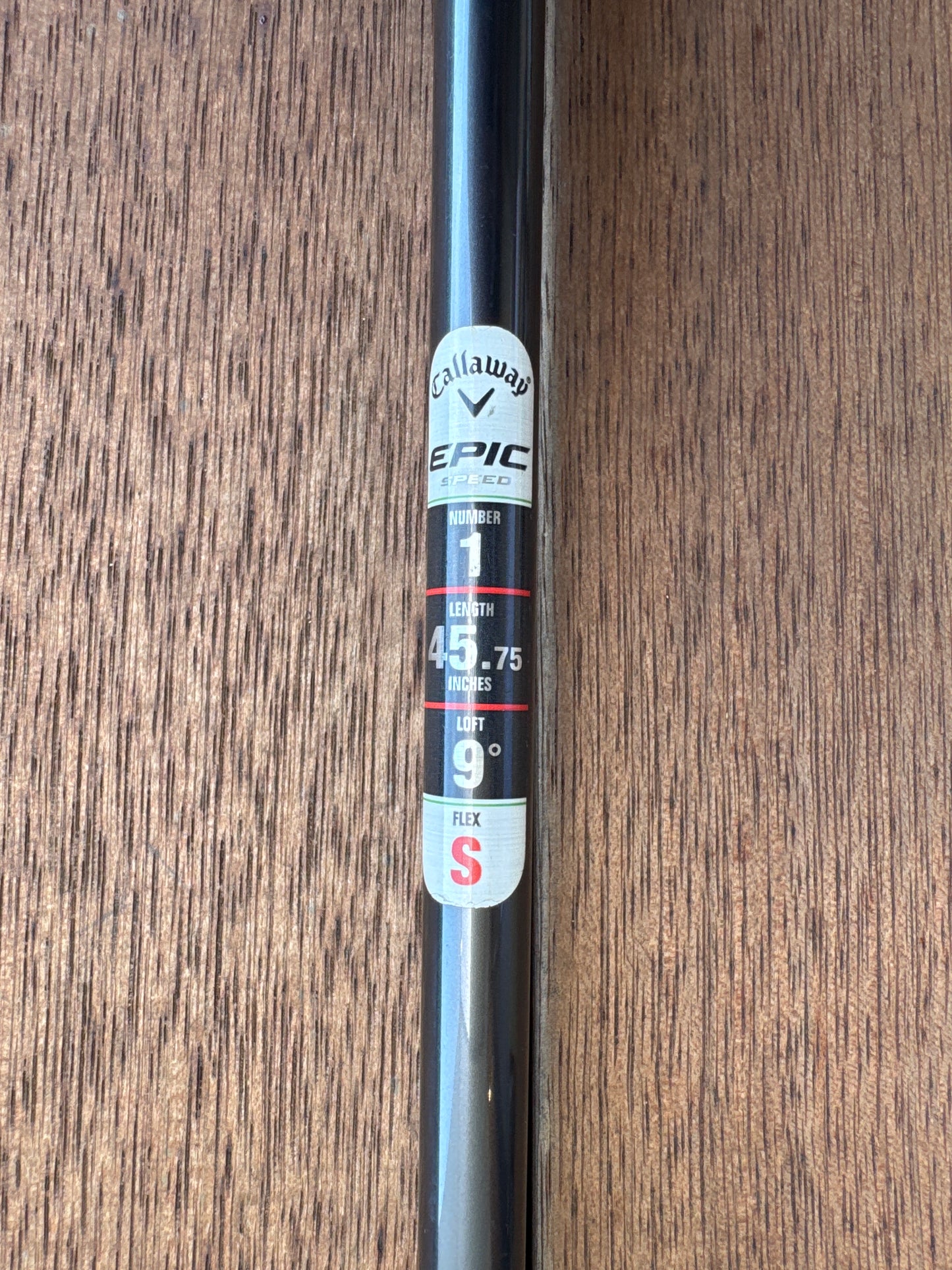 Callaway EPIC SPEED Driver 9.0° (Stiff)