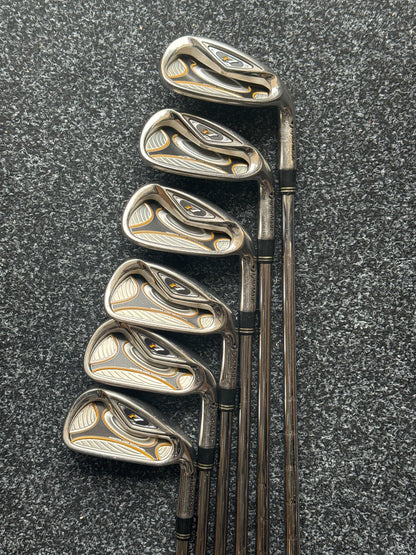 Complete Starter Golf Set – TaylorMade R9 Driver & R7 Irons, Callaway XR Wood & JAWS Wedge, Ping Putter
