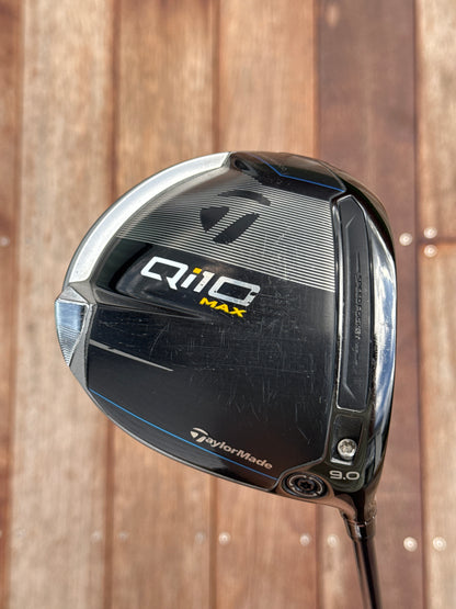 Taylormade QI10 MAX Driver 9.0° (Stiff)