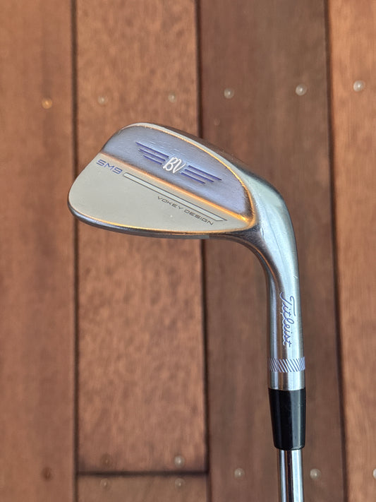 Titleist Volkey SM9 BRUSHED STEEL 50-12F Wedge 50.0°