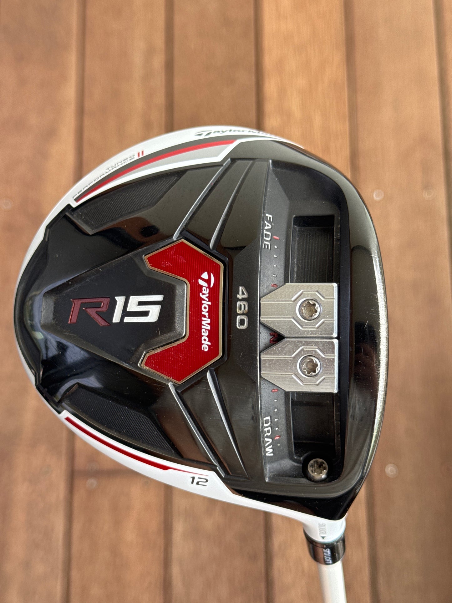 TaylorMade R15 460 Driver 12° (Stiff)
