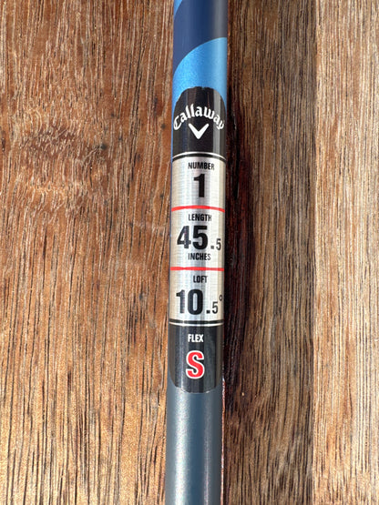 Callaway PARADYM X Driver 10.5° (Stiff)