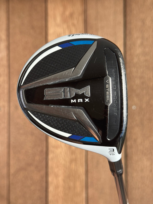 Taylormade SIM MAX 3 Fairway Wood 15.0° (Stiff)