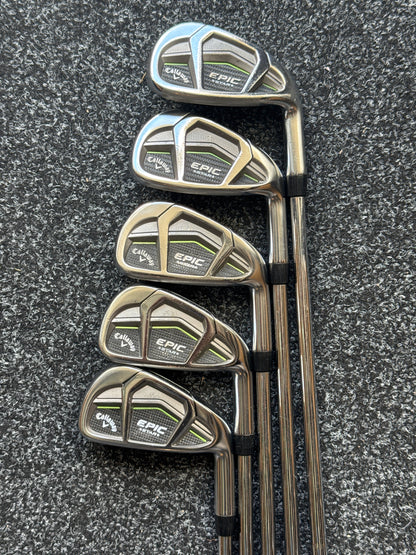 Callaway EPIC 6-PW Iron Set (Stiff)