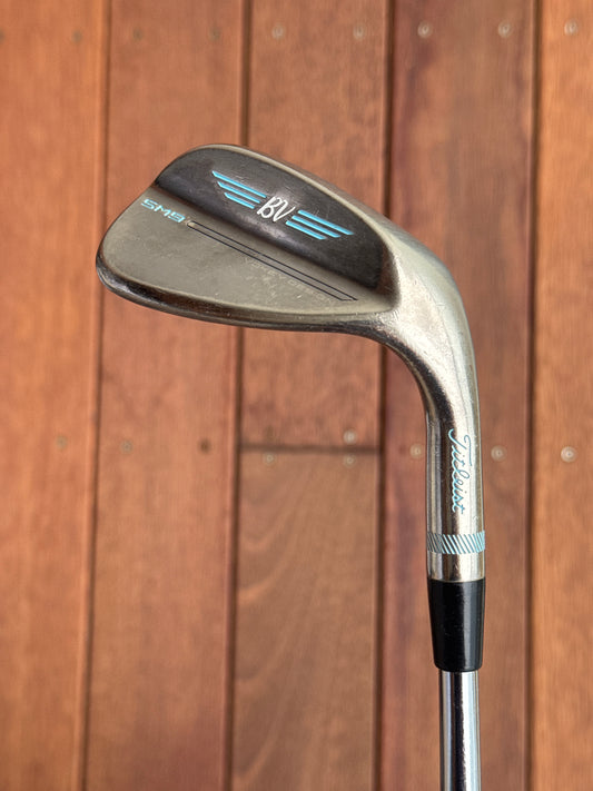 Titleist Volkey SM9 BRUSHED STEEL 56-14F Wedge 56.0° - Ace Swing