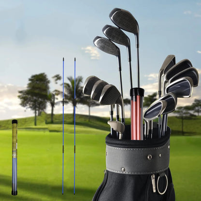 Golf Alignment Sticks (2-Pack) with Storage Tube