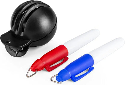 Golf Ball Alignment Tool with Dual Line Marker