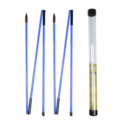 Golf Alignment Sticks (2-Pack) with Storage Tube
