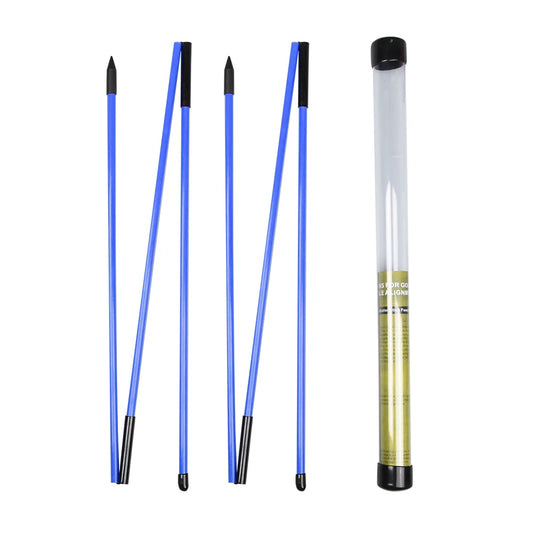 Golf Alignment Sticks (2-Pack) with Storage Tube